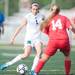 Father Gabriel Richard's Kendall Levens kicks the ball to score a goal during the first half of the regional semifinal game, Wednesday, May 29.
Courtney Sacco I AnnArbor.com  